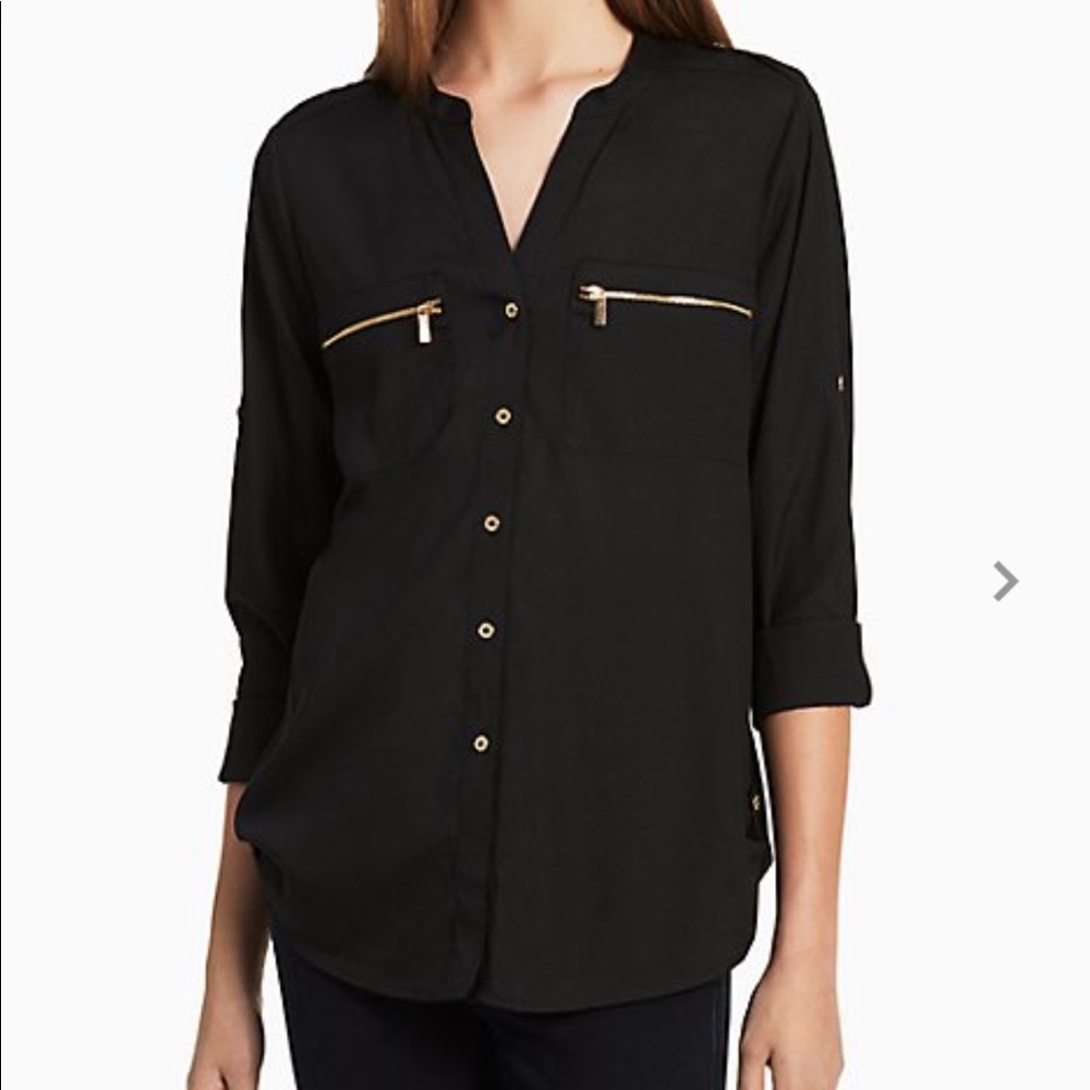 Calvin Klein Button Down Top